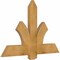 Ekena Millwork Redmond Rough Sawn Timber Gable Bracket, Western Red Cedar, 48"W x 32"H x 2"D x 6"F, 16/12 Pitch GBW048X32X0206RED00RWR - alternate 4